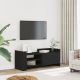 Gossi comoda tv, negru, 100x35x40 cm, lemn prelucrat
