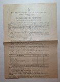 Declarație de impunere Primăria București 1943 &ndash; Dr. Ana Diamandescu, medic