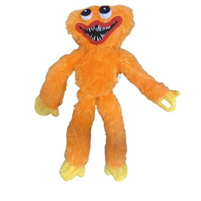 Jucarie de plus Huggy Wuggy portocaliu 50cm
