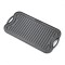 Tava grill/plita Heinner, 51 x 26 x 2.5 cm, fonta, Negru