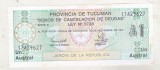 bnk bn Argentina 1 Austral 1991 , provincia Tucuman