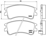 Set placute frana BREMBO P49032
