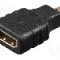 Cablu {{Tip cablu de conectare}}, HDMI soclu, micro mufa HDMI, {{Lungime cablu}}, {{Culoare izola&amp;#355;ie}}, Goobay - 68842