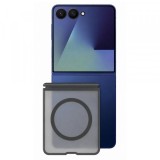 Husa MagSafe pentru Samsung Galaxy Z Flip8 F776, Blueo, Skin Friendly Anti-Drop, Neagra Satinata