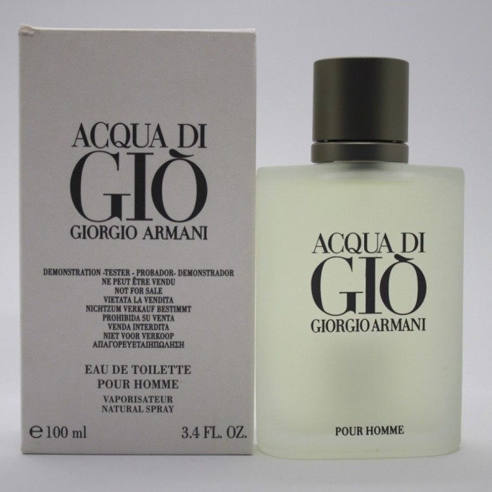 Giorgio Armani Acqua Di Gio 100ml │Parfum Tester Giorgio Armani Acqua Di Gio 100ml │Parfum Tester