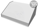 Carcasă Desktop Aluminiu 254x183x102mm