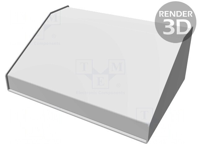 Carcasă Desktop Aluminiu 254x183x102mm