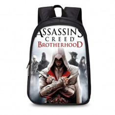 Ghiozdan Assassin&amp;#039;s Creed, capacitate 35 L, inaltime 40 cm, model 4 foto