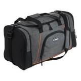 Geanta de Voiaj Gri cu Margine Portocalie, 36L, CMCLASS