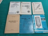 LOT 7 INSTRUCȚIUNI EXPLOATARE + CĂRȚI TEHNICE UTILAJE ROM&Acirc;NEȘTI *1972 / 300