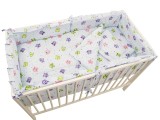 Lenjerie MyKids Mini Bufnite Blue 4+1 Piese 120x60 GreatGoods Plaything