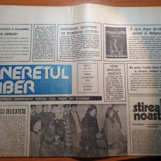 ziarul tineretul liber 19 ianuarie 1990-art. despre revolutie