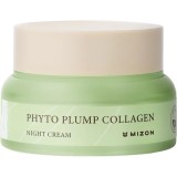 Crema reparatoare pentru fata de noapte cu colagen Phyto Plump Collagen, 50ml, Mizon