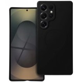 Husa MagSafe pentru Samsung Galaxy S25 Ultra S938, OEM, Silicone Mag, Neagra