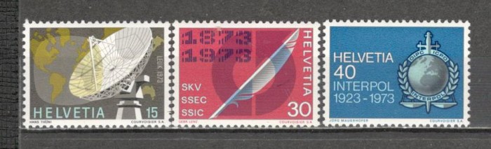Elvetia.1973 Aniversari si evenimente SH.75