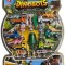 Set dinobots 6 masinute cu semne de circulatie