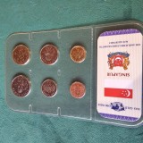 Singapore set 5 monede necirculate