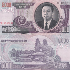 Corea de Nord North Korea 5 000 Won 2006 P-46c UNC