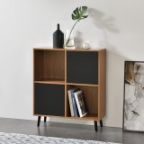 Comoda Heby cu 4 spatii depozitare si 2 usi [en.casa] HausGarden Leisure