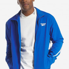 Reebok geacă CL Vector Tracktop Vecblu bărbați IA2505-blue