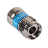 Mufa F Cabelcon RG6, Triset-113, auto compresie, Self-Install, E80410