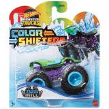 Masina de teren, Hot Wheels, Color Shifters, Twin Mill, 1:64, HVH86