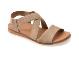 Sandale SKECHERS gri, DESERT KISS LOW, din material textil