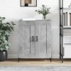 VidaXL Servantă, gri beton, 69,5x34x90 cm, lemn compozit 830208