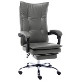 Cumpara ieftin Scaun de birou, antracit, piele ecologică