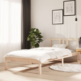 Cadru de pat, 90x200 cm, lemn masiv, vidaXL