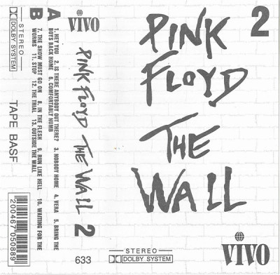 Casetă audio Pink Floyd &amp;ndash; The Wall Vol. 2 foto