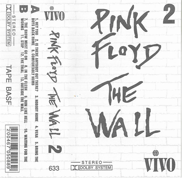 Casetă audio Pink Floyd &ndash; The Wall Vol. 2