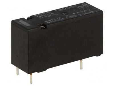 Releu electromagnetic SPST-NO 12VDC, 8A foto