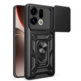 Husa pentru Oppo Find X9, Techsuit, CamShield, Neagra