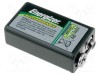 Acumul: Ni-MH 6F22 8,4V 175mAh, Energizer