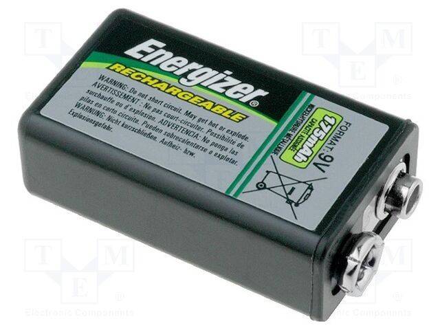 Acumul: Ni-MH 6F22 8,4V 175mAh