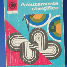 myh 421A - C VODA - N PREDESCU - AMUZAMENTE STIINTIFICE - ED 1975