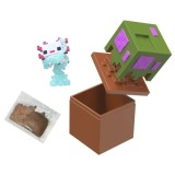 MINECRAFT MINI MODE SET EXPLORARE MINIERA AXOLOTL