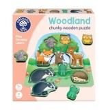 Cumpara ieftin Puzzle din lemn Orchard Toys - In padure, 7 piese
