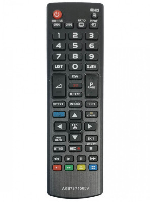 Telecomanda compatibila TV LG AKB73715659 IR 1439 (355) foto