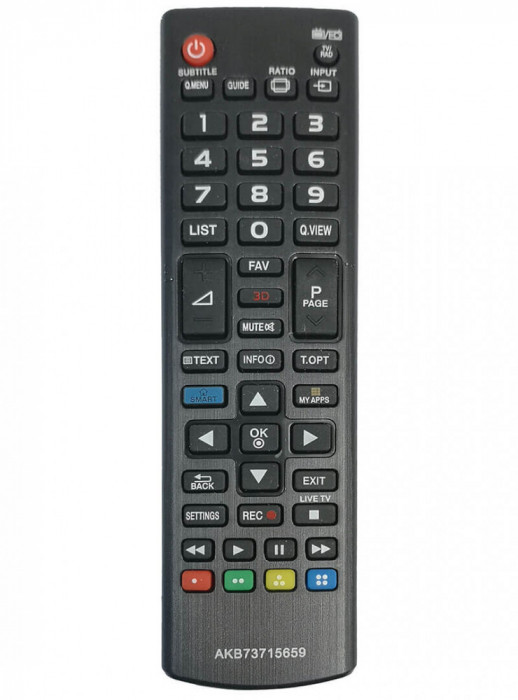 Telecomanda compatibila TV LG AKB73715659 IR 1439 (355)