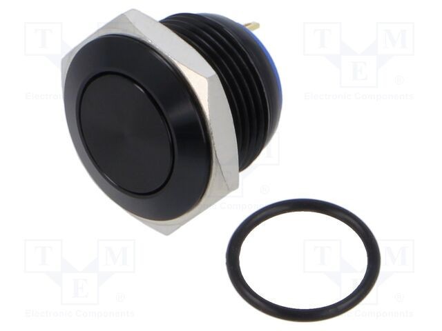 Comutator anti-vandalism E-SWITCH Poz: 2 SPST-NO 2A/48VDC IP65 &Oslash;16mm