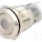 Intrerupator anti-vandalism, ON-ON, &Oslash;19mm, ONPOW - LAS1-AGQ-11ZD/R/24V