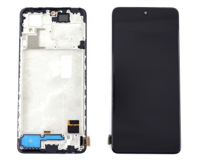 Display Xiaomi Redmi Note 10 Pro TFT cu Rama Negru Black foto