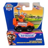 PATRULA CATELUSILOR PUP SQUAD RACERS AIR RESCUE VEHICUL METALIC ZUMA SCARA 1 LA 55