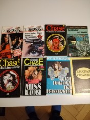 J. H. Chase,Parsivele de femei,Cosmarul,Pumnalul cu diamante,Mai bine sarac,etc