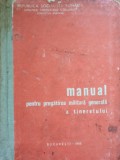 Manual pentru pregatirea militara generala a tineretului
