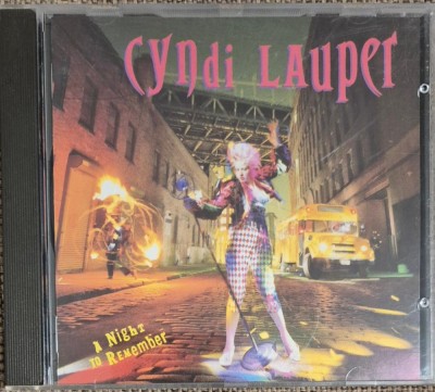 cd cyndi lauper a night to remember foto