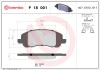 BREMBO P 18 001 PRIME LINE set placute frana,frana disc