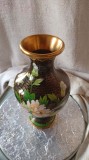 Vază China email cloissone vintage h21 cm